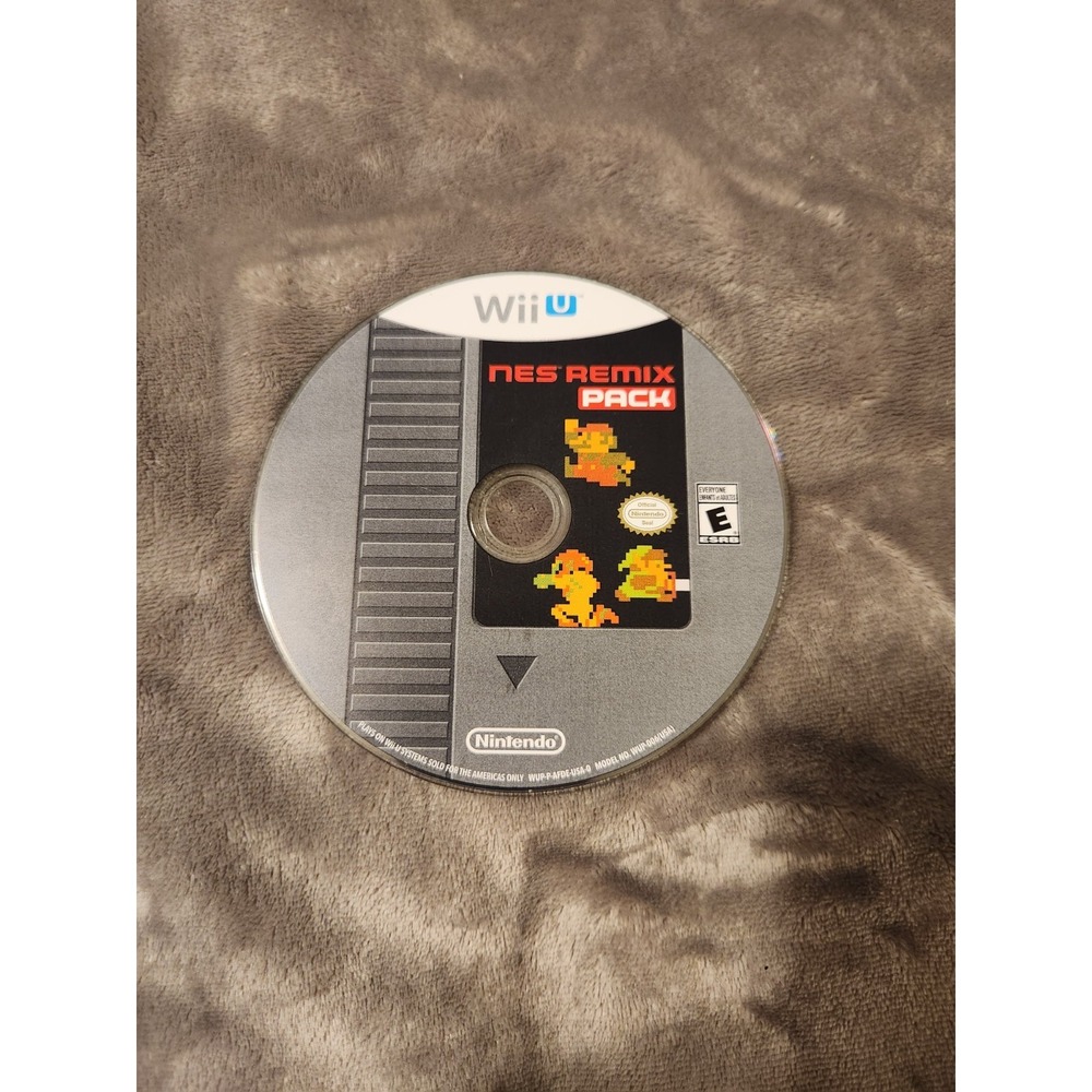 NES Remix Pack (Nintendo Wii U, 2014) UNTESTED DISC ONLY